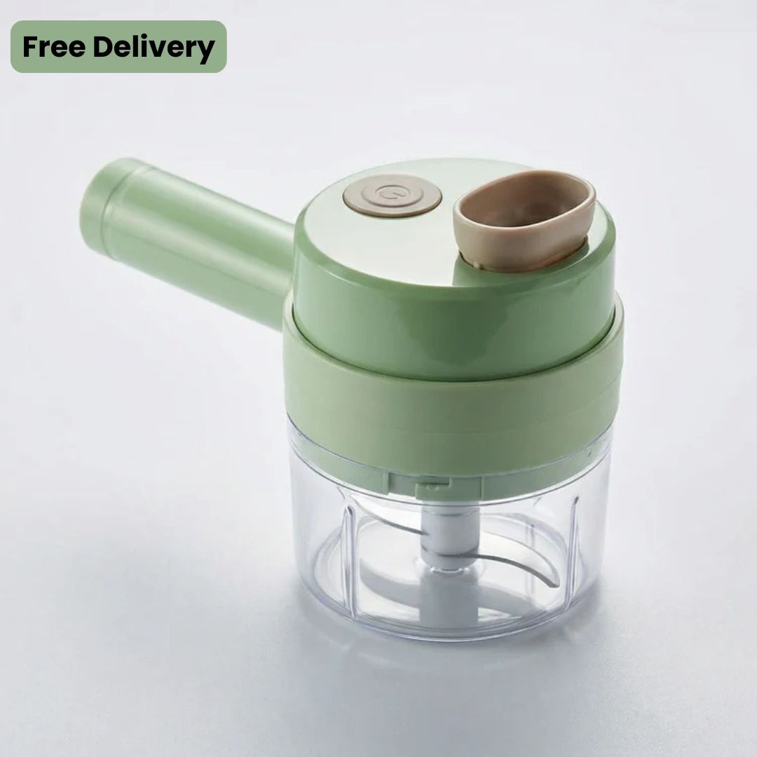 4-in-1 Smart Kitchen Cutter — Electric Vegetable Chopper