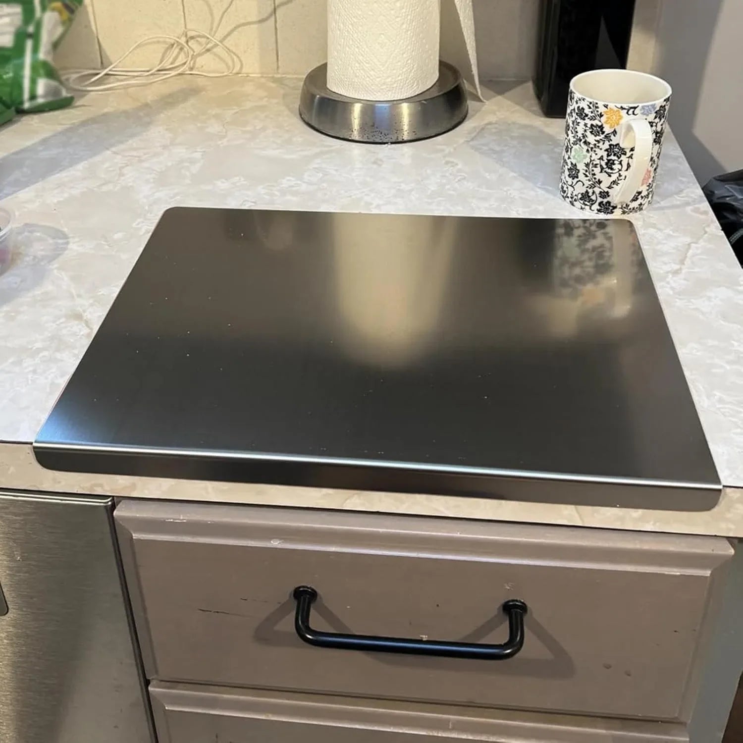SafePrep™ 304 Stainless Steel Cutting Board